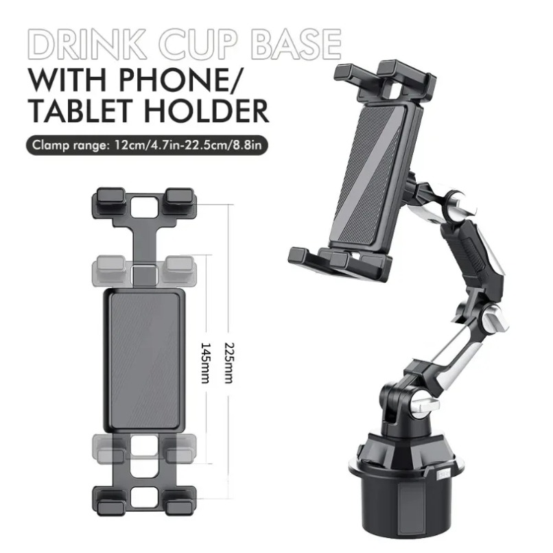 Car Cup Holder Phone Tablet Mo - Tablet Accessories Must Have reseña y precio