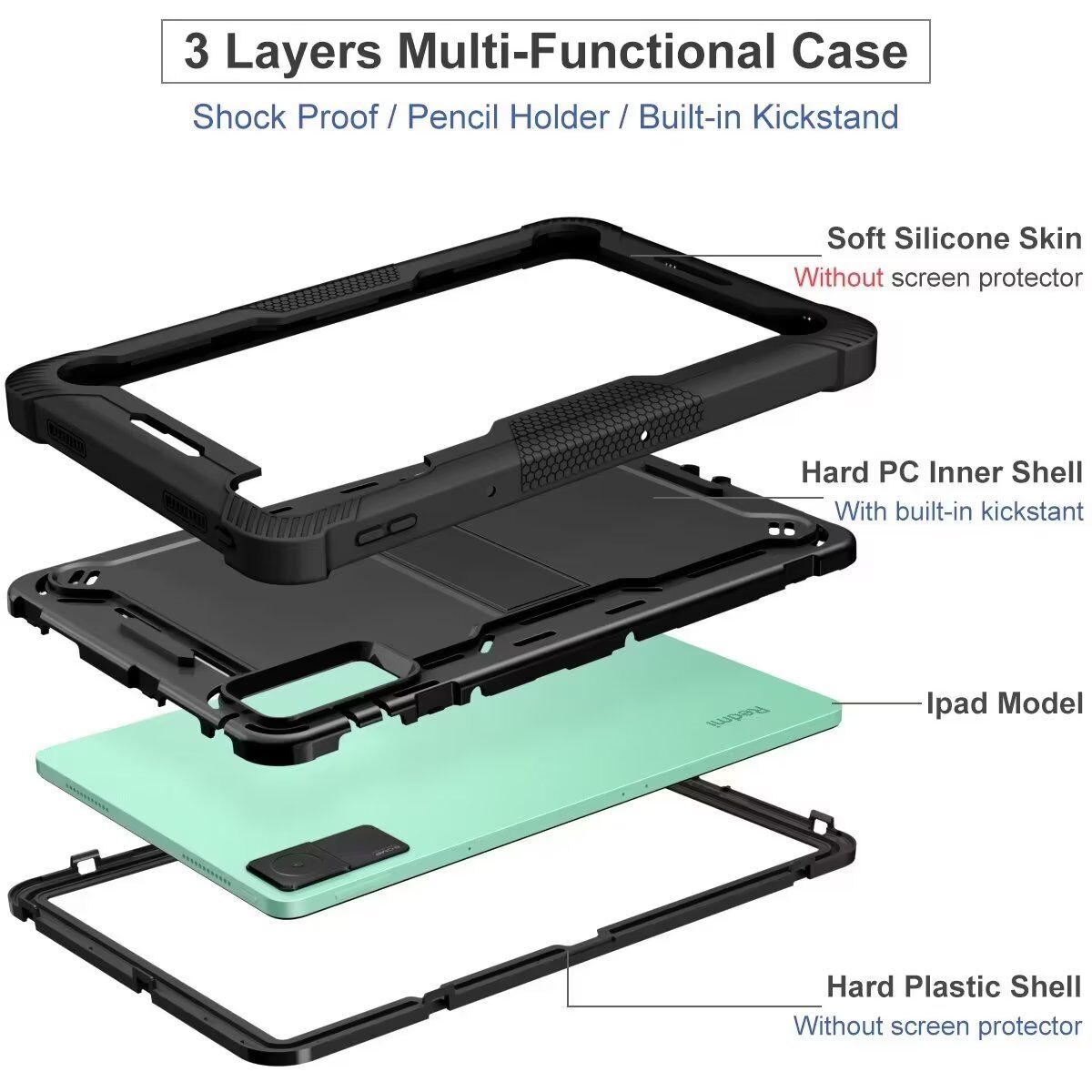 For Xiaomi Redmi Pad SE 11 10. - Toddler Tablet Accessories reseña y precio