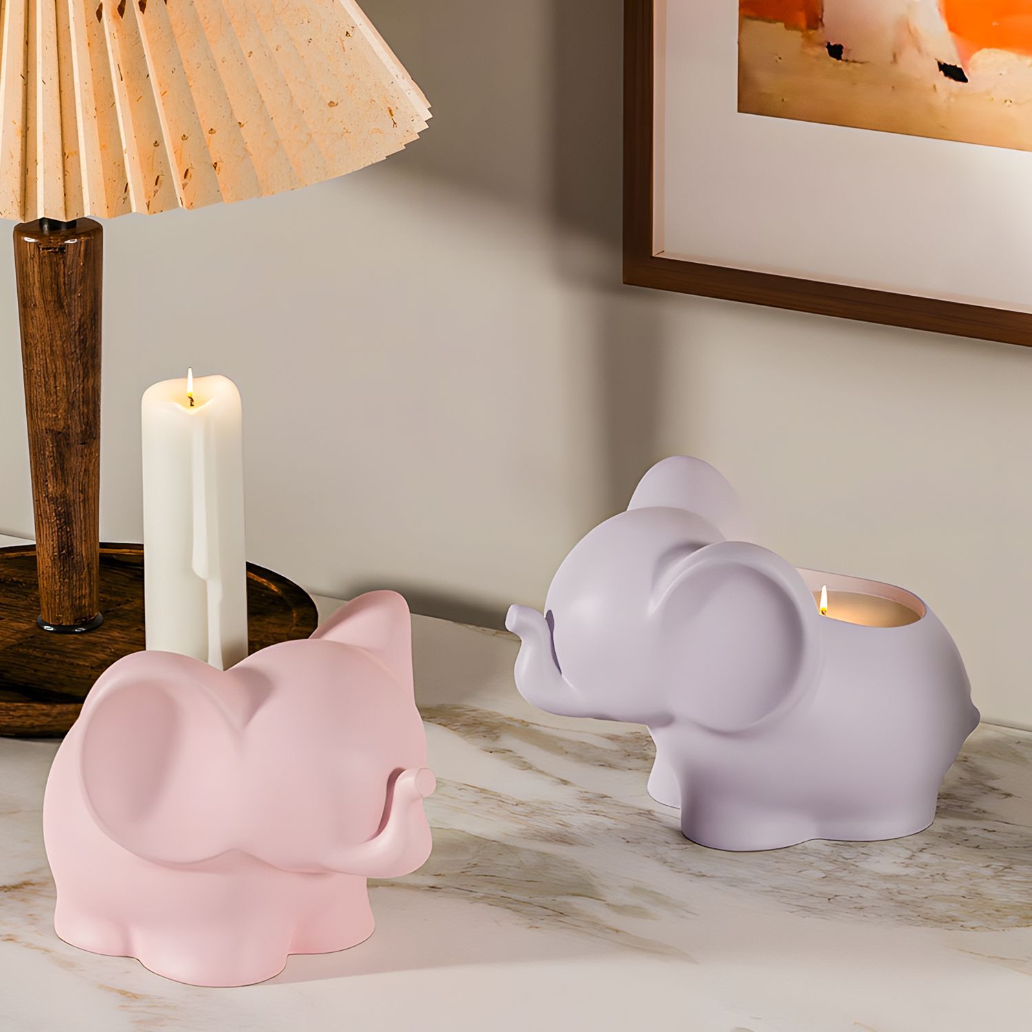 DIY Elephant Storage Cup Resin - Case With Pencil Holder reseña y precio