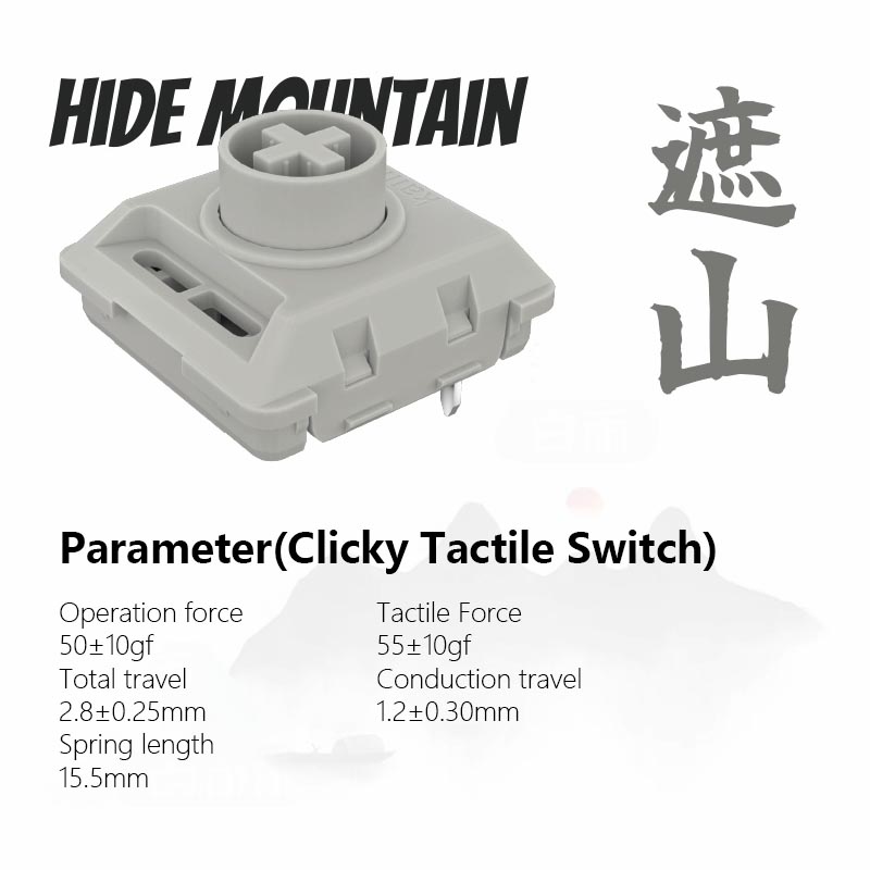 Kailh POM Hide Mountain Low Pr - Tablet Accessories Uk reseña y precio
