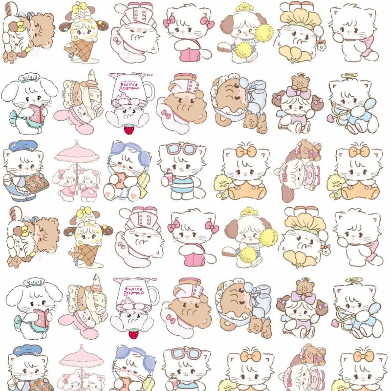 Cartoon Miko Acrylic Tablets H - Tablet Accessories Set reseña y precio