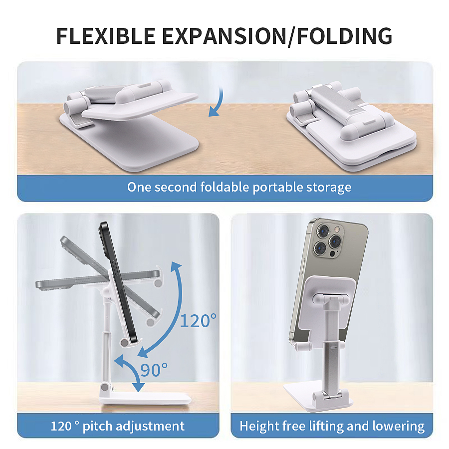 Desktop Phone Holder Stand Tab - Tablet Stand Adjustable reseña y precio