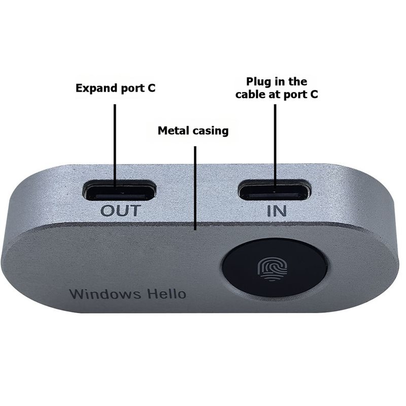 AS95-New Windows Hello Fingerp - Windows Tablet Accessories reseña y precio
