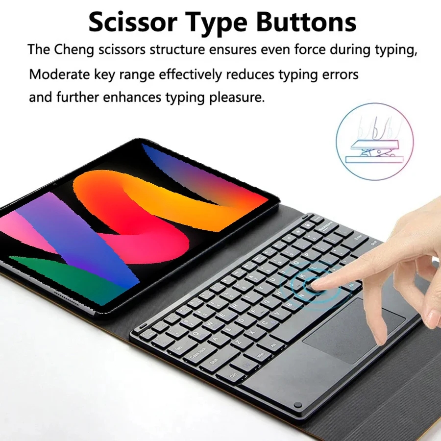 Touchpad Keyboard Case For Xia - Poco Tablet Accessories reseña y precio
