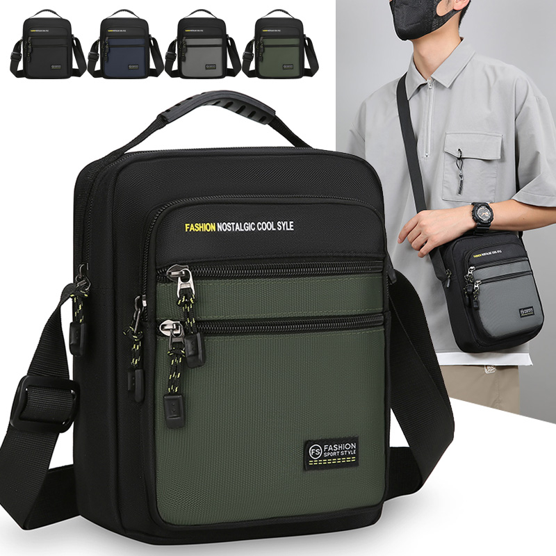 New Fashion Oxford Men Crossbo - Tablet Shoulder Bag reseña y precio