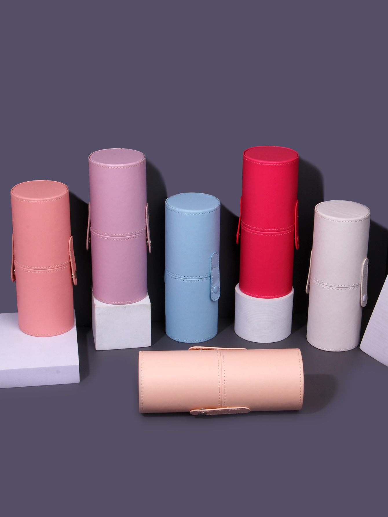 Portable multi-color makeup br - Case With Pencil Holder reseña y precio