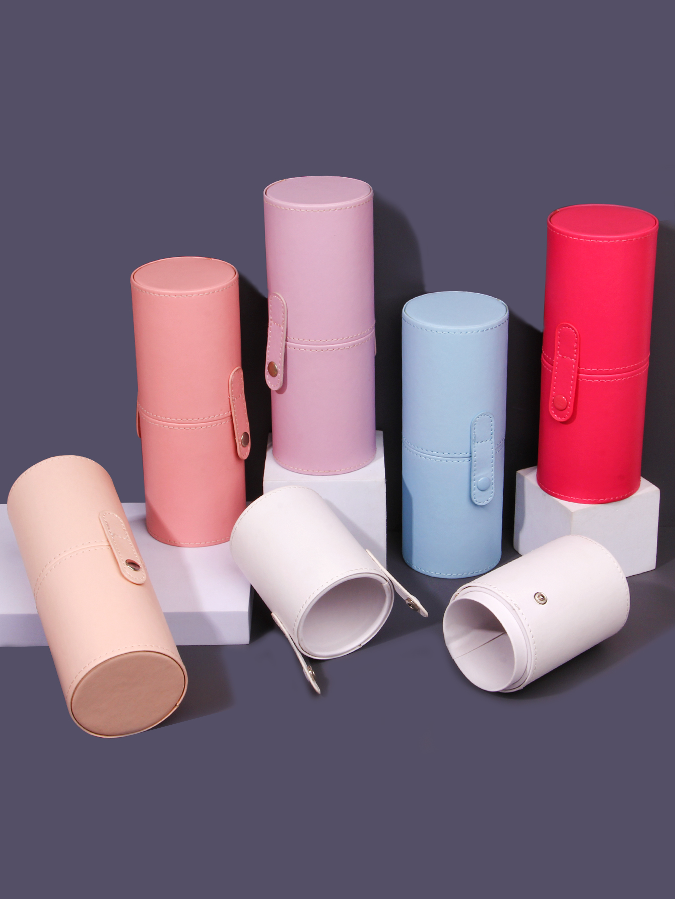 Portable multi-color makeup br - Case With Pencil Holder reseña y precio