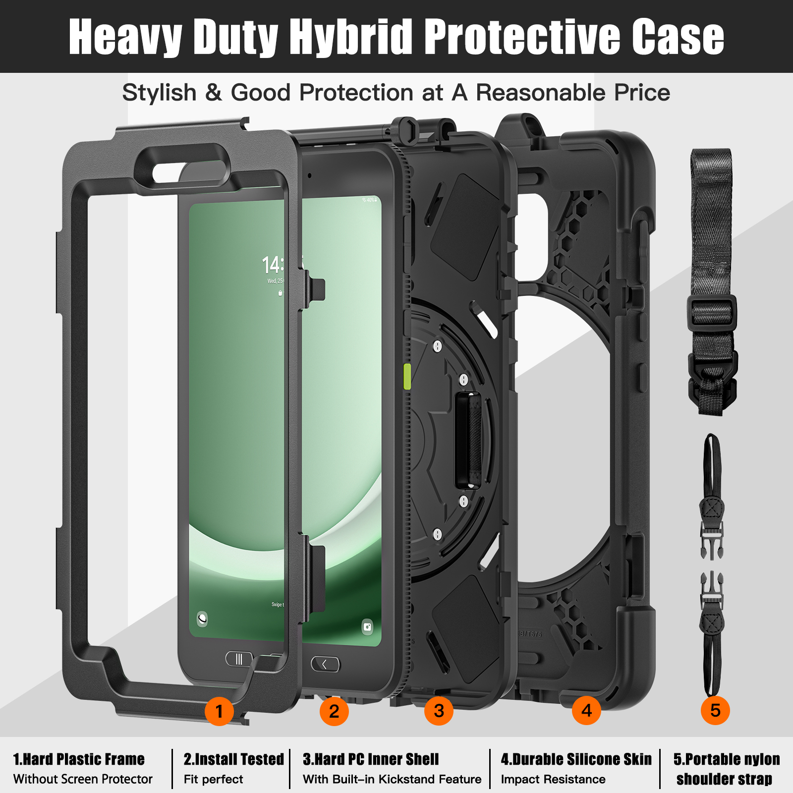 LFOIQN Kids Case For Samsung G - Getac Tablet Accessories reseña y precio