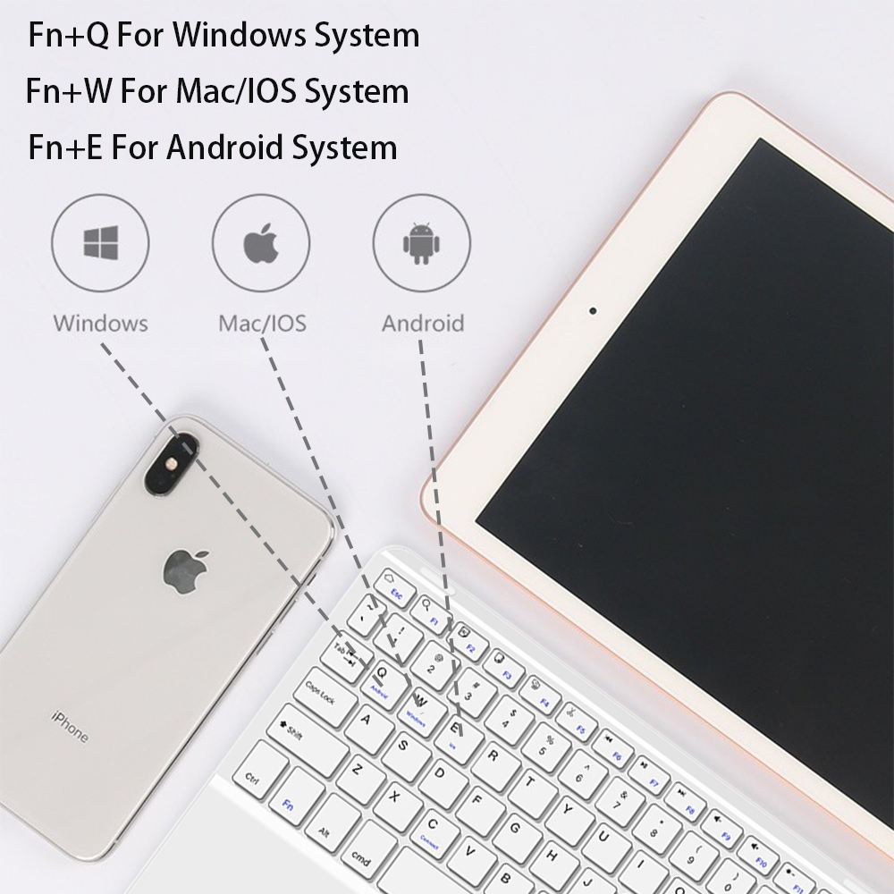 Touchpad Wireless Keyboard and - Windows Tablet Accessories reseña y precio
