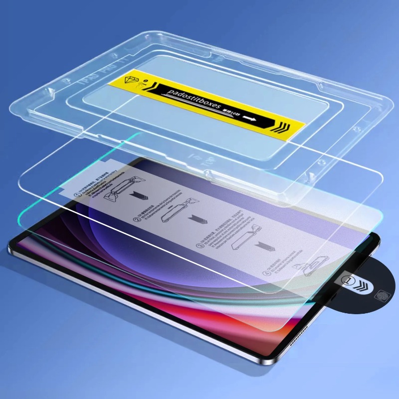 Tempered Glass Film with Easy  - Samsung Tablet S10 Accessories reseña y precio