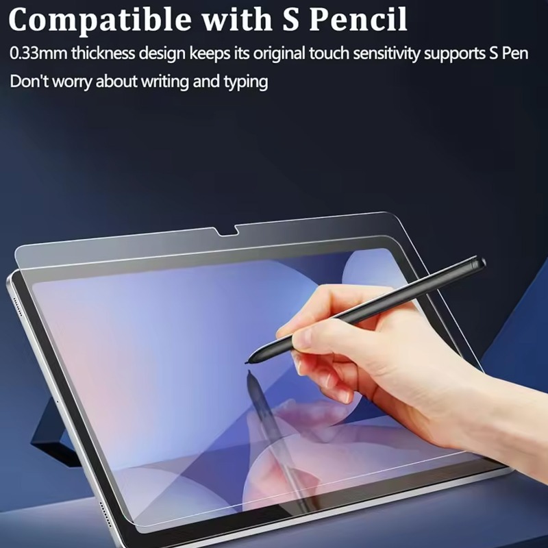Tempered Glass Film with Easy  - Samsung Tablet S10 Accessories reseña y precio
