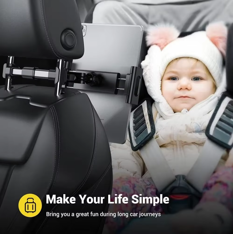 Car Headrest Phone Tablet Hold - Toddler Tablet Accessories reseña y precio