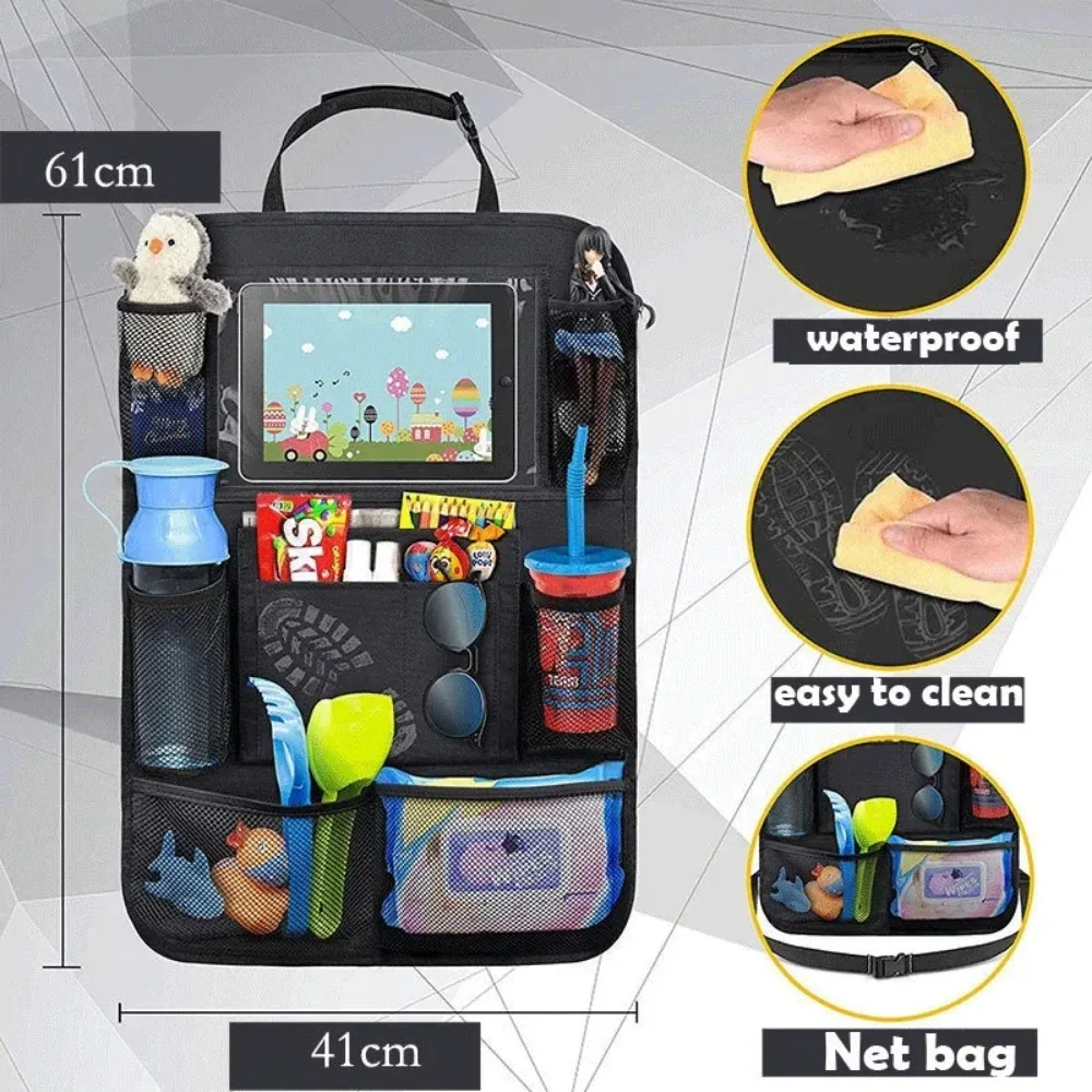 Car Backseat Organizer with To - Toddler Tablet Accessories reseña y precio