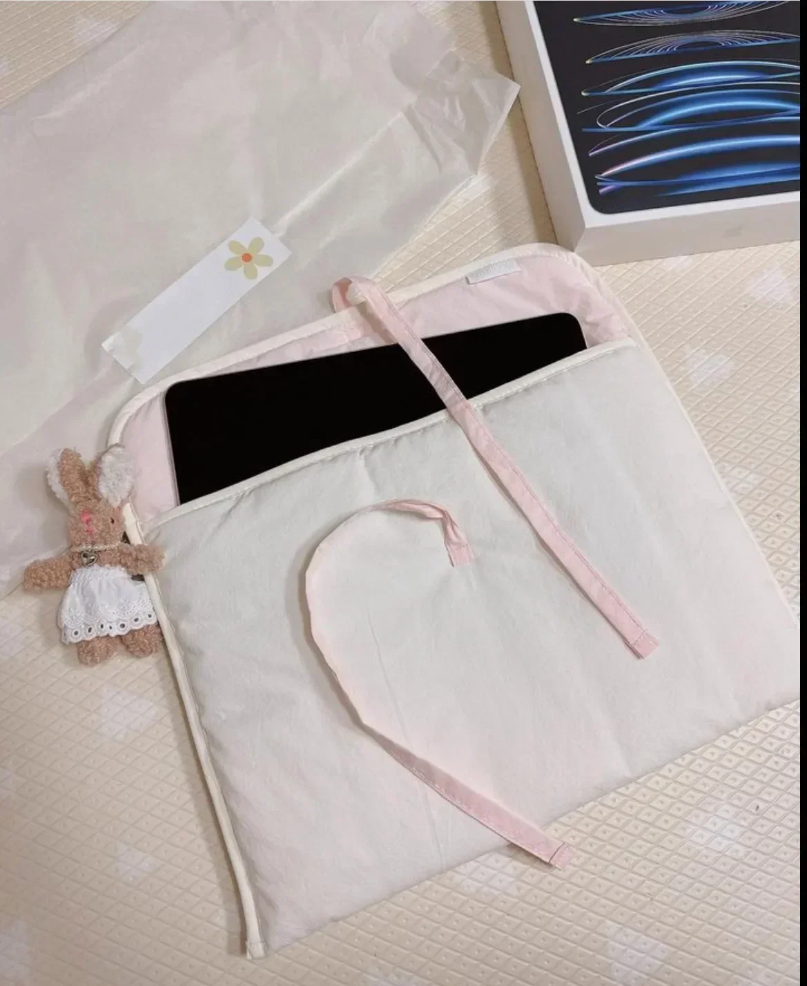 Pink Balletcore Padded IPad Sl - Tablet Sleeves & Cases Ipad Accessories reseña y precio