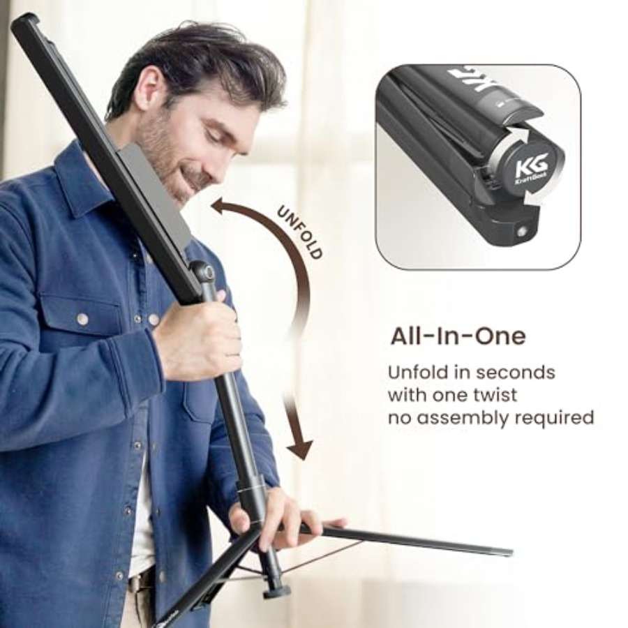KraftGeek 66 Music Stand for S - Tablet Stand Adjustable reseña y precio