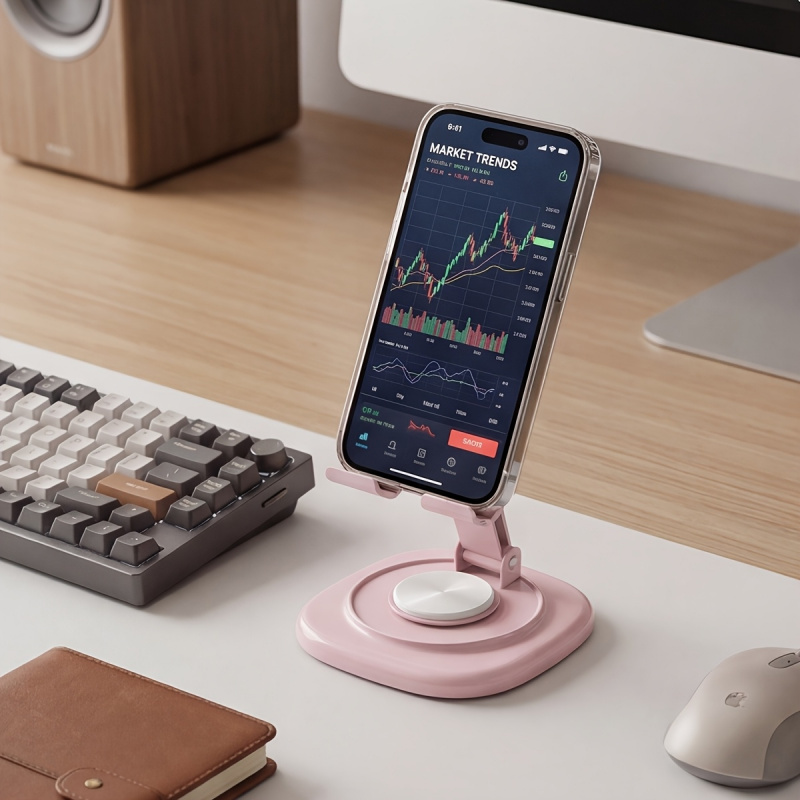 Macaron Desktop Metal Rotating - Tablet Stand Accessories reseña y precio