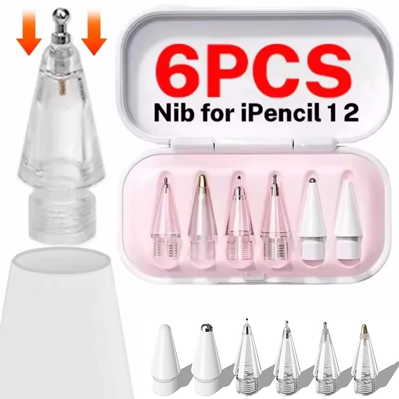 6pcs Replaceable Stylus Pencil - Tablet Pencil Accessories reseña y precio