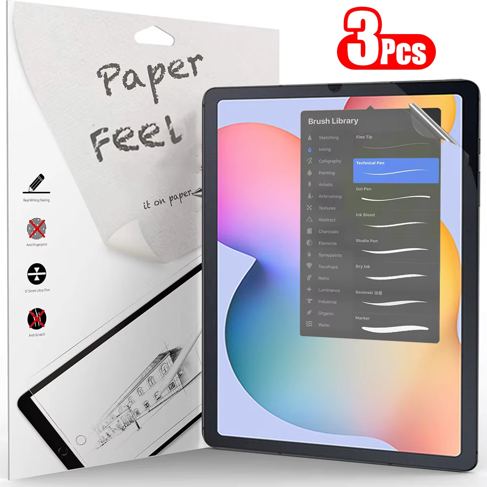 3Pcs Paper Feel Like Screen Pr - Samsung Tablet S10 Accessories reseña y precio
