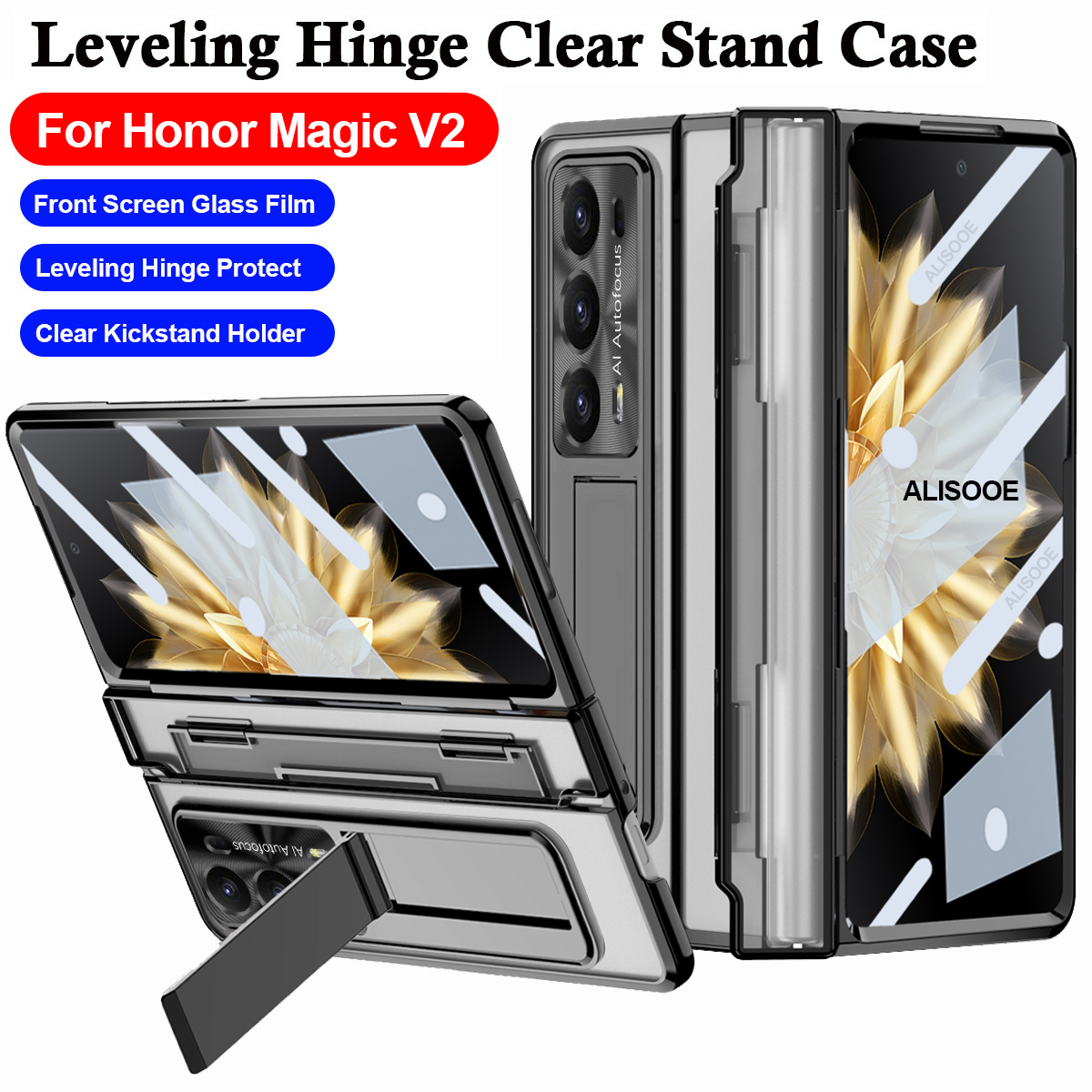 For Honor Magic V2 Case Transp - Windows Tablet Accessories reseña y precio