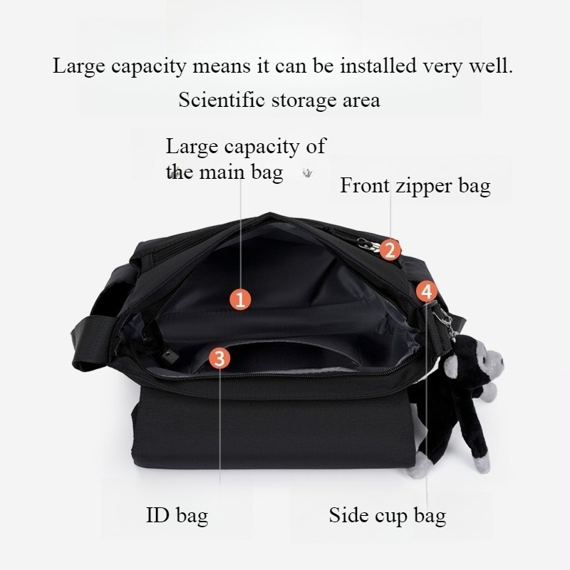 Youth Fashion Nylon Crossbody  - Tablet Shoulder Bag reseña y precio