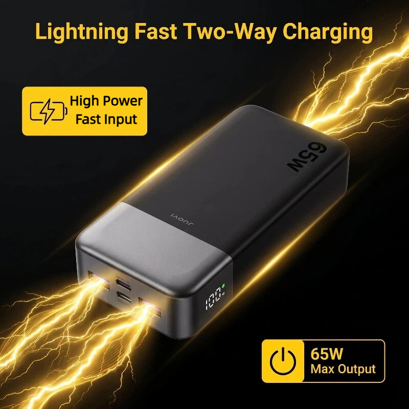 JUOVI 20000mAh Power Bank 65W  - Tablet Accessories Samsung reseña y precio