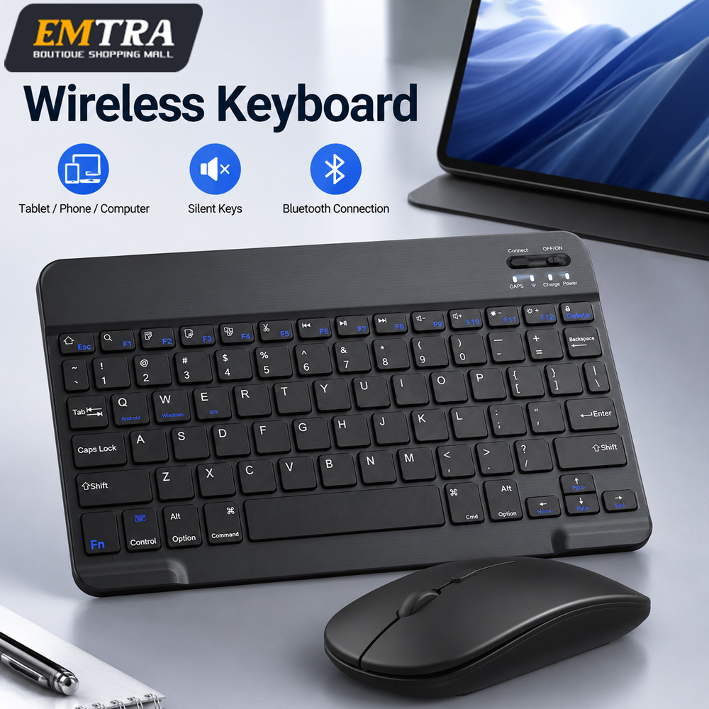 Bluetooth Wireless Keyboard Fo - Windows Tablet Accessories reseña y precio