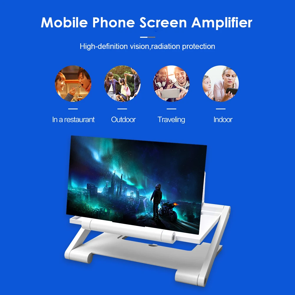 14'' 3D HD Cell Phone Screen A - Windows Tablet Accessories reseña y precio