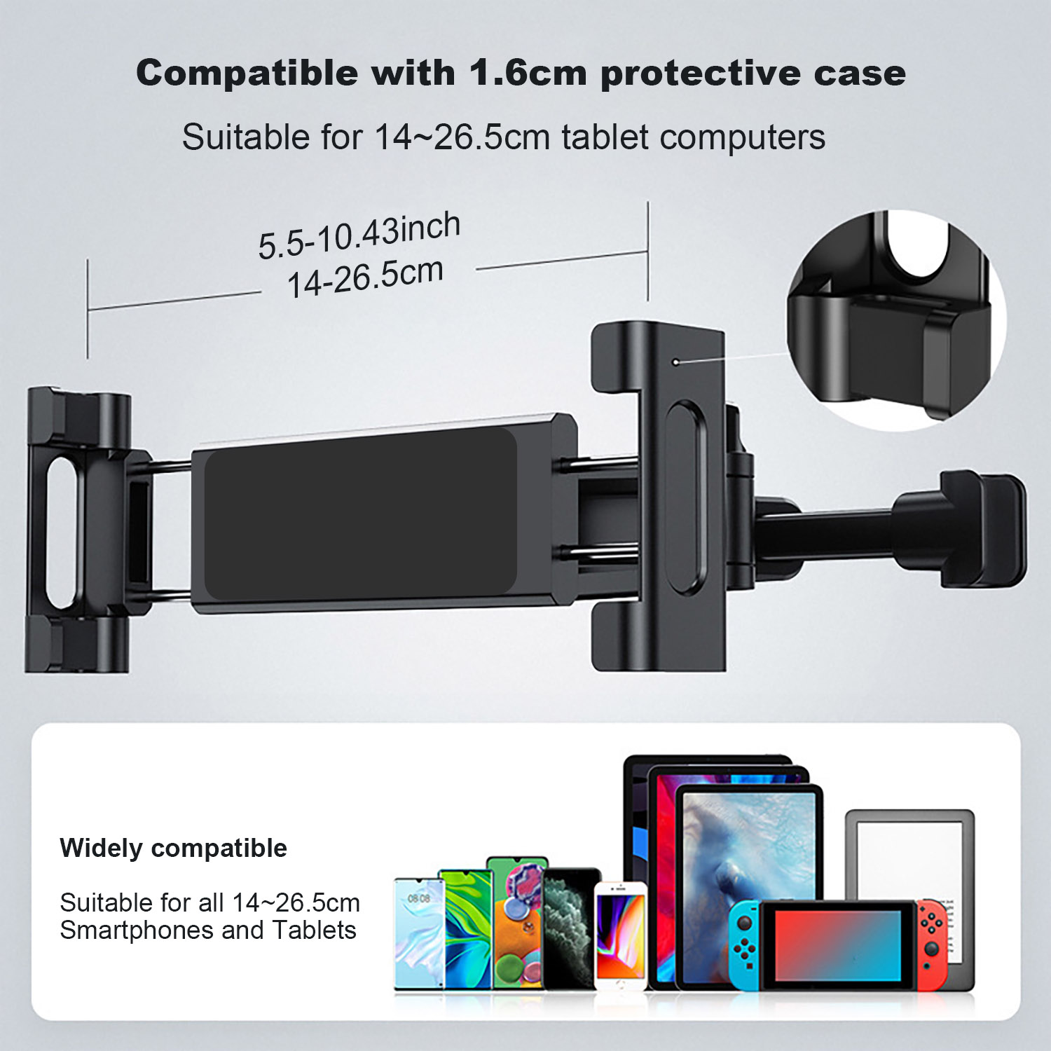 Car mounted rear pillow holder - Toddler Tablet Accessories reseña y precio