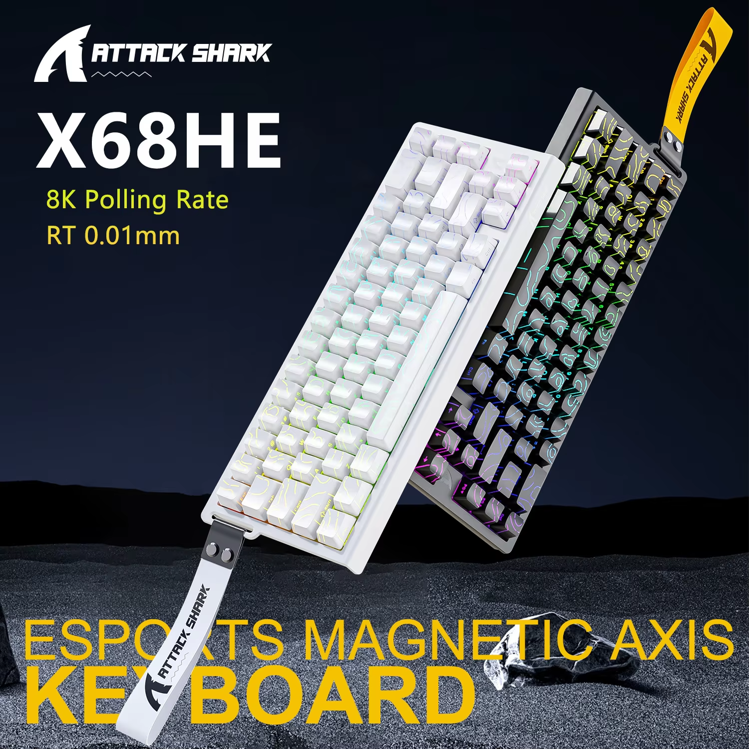 ATTACK SHARK X68HE Magnetic Me - Tablet Accessories Uk reseña y precio