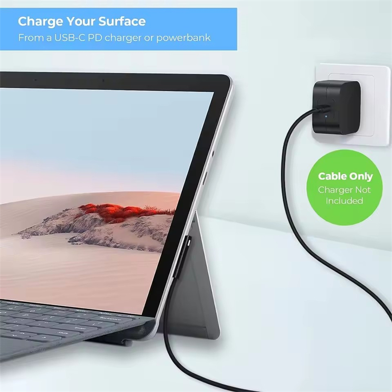 PD 65W Fast Charging USB Type  - Windows Tablet Accessories reseña y precio