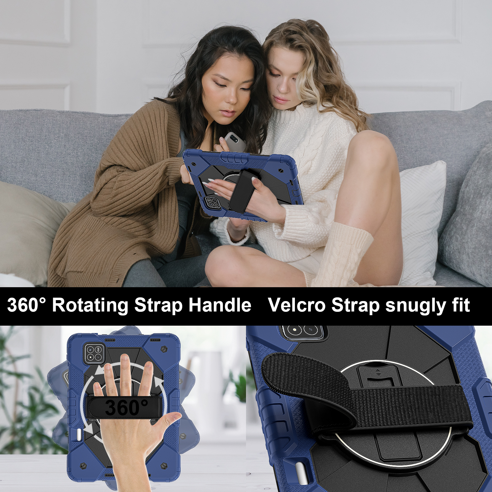 360 Rotation Stand Case For Xi - Poco Tablet Accessories reseña y precio