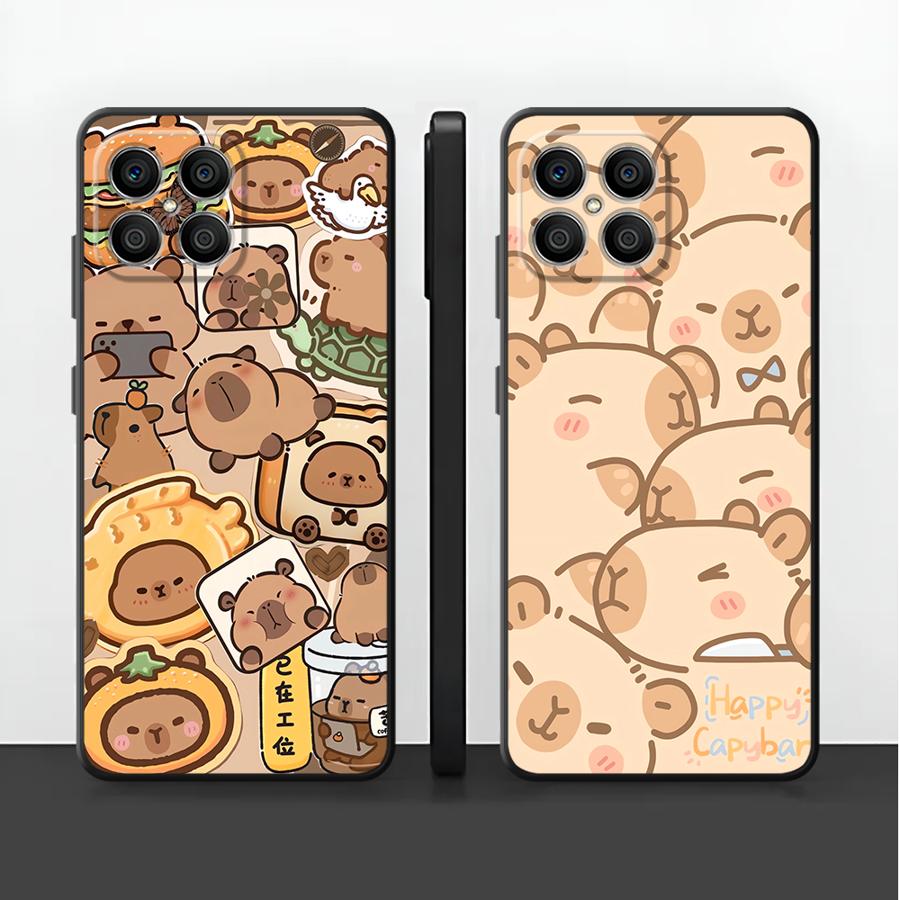 Cute Capybara Case for Honor X - Tablet And Accessories Case reseña y precio