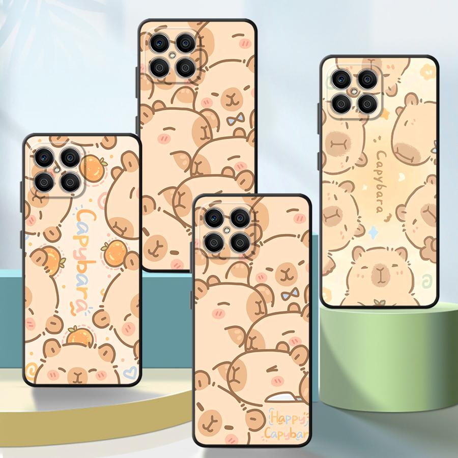 Cute Capybara Case for Honor X - Tablet And Accessories Case reseña y precio