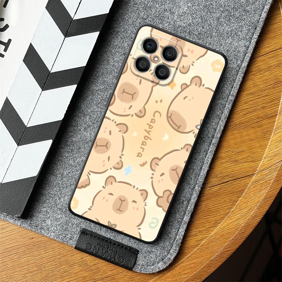 Cute Capybara Case for Honor X - Tablet And Accessories Case reseña y precio