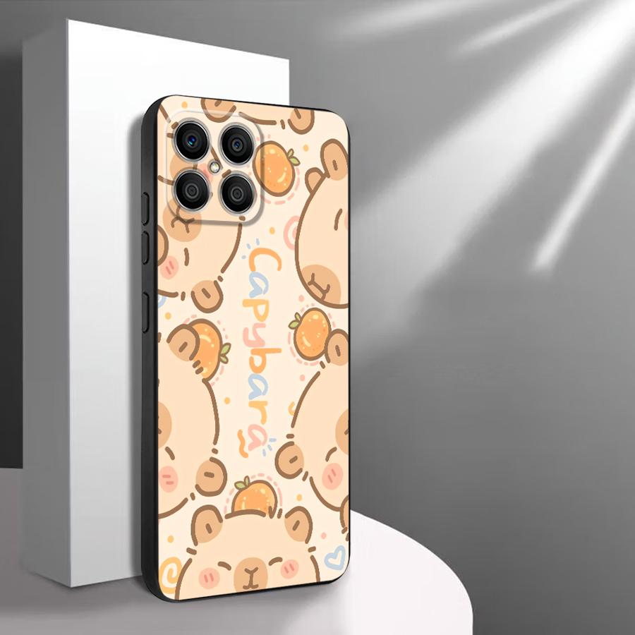 Cute Capybara Case for Honor X - Tablet And Accessories Case reseña y precio