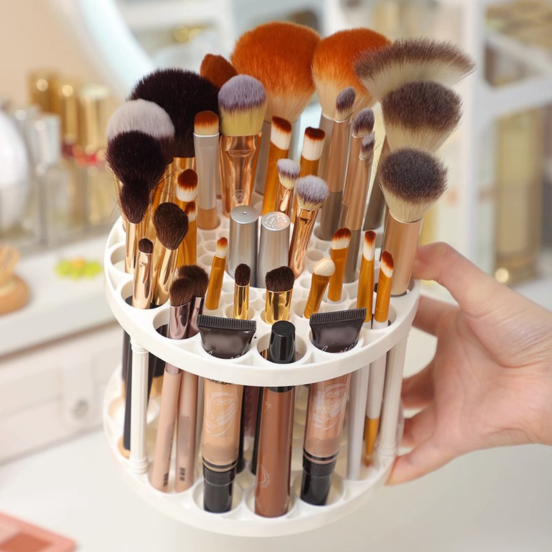 45 Hole Makeup Brush Storage R - Case With Pencil Holder reseña y precio