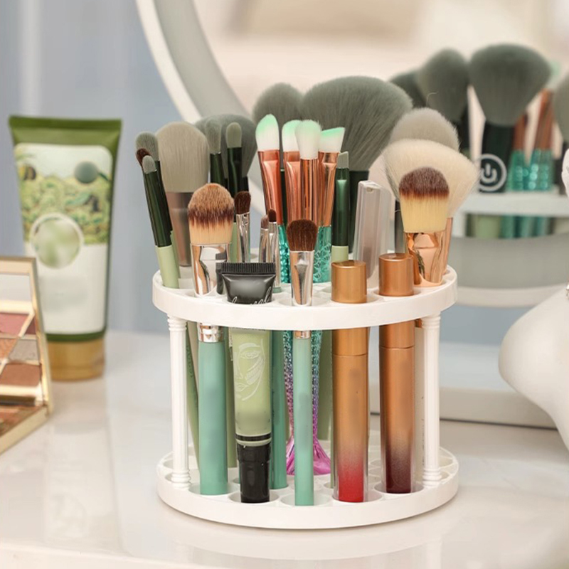 45 Hole Makeup Brush Storage R - Case With Pencil Holder reseña y precio