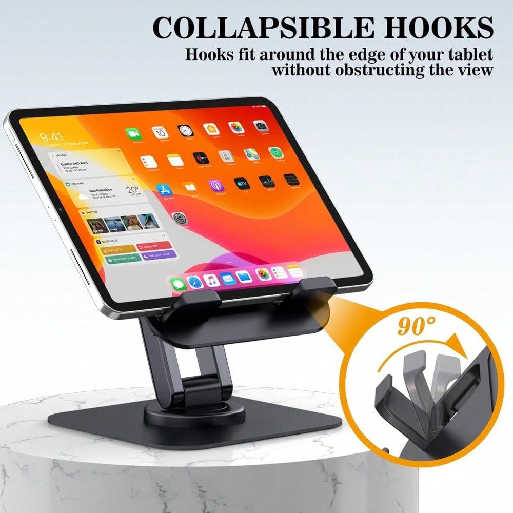 Stand, 360° Rotating Adjustabl - Tablet Stand Adjustable reseña y precio