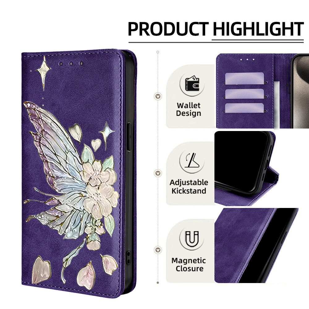 Painted Magnetic Flip Leather  - Tablet And Accessories Case reseña y precio